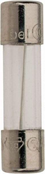Ferraz Shawmut - 250 VAC, 0.32 Amp, Time Delay Miniature Glass Fuse - Clip Mount, 20mm OAL, 5mm Diam - USA Tool & Supply