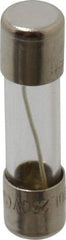 Ferraz Shawmut - 250 VAC, 0.4 Amp, Time Delay Miniature Glass Fuse - Clip Mount, 20mm OAL, 5mm Diam - USA Tool & Supply