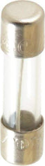 Ferraz Shawmut - 250 VAC, 0.5 Amp, Time Delay Miniature Glass Fuse - Clip Mount, 20mm OAL, 5mm Diam - USA Tool & Supply