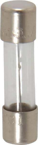 Ferraz Shawmut - 250 VAC, 2 Amp, Time Delay Miniature Glass Fuse - Clip Mount, 20mm OAL, 5mm Diam - USA Tool & Supply