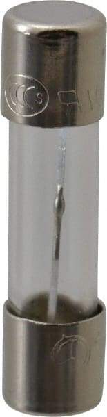 Ferraz Shawmut - 250 VAC, 4 Amp, Time Delay Miniature Glass Fuse - Clip Mount, 20mm OAL, 5mm Diam - USA Tool & Supply