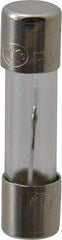 Ferraz Shawmut - 250 VAC, 4 Amp, Time Delay Miniature Glass Fuse - Clip Mount, 20mm OAL, 5mm Diam - USA Tool & Supply