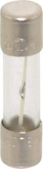 Ferraz Shawmut - 250 VAC, 6.3 Amp, Time Delay Miniature Glass Fuse - Clip Mount, 20mm OAL, 5mm Diam - USA Tool & Supply