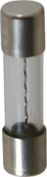 Ferraz Shawmut - 250 VAC, 10 Amp, Time Delay Miniature Glass Fuse - Clip Mount, 20mm OAL, 5mm Diam - USA Tool & Supply