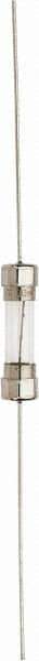 Ferraz Shawmut - 250 VAC, 0.1 Amp, Time Delay Miniature Glass Fuse - Surface Mount Mount, 20mm OAL, 5mm Diam - USA Tool & Supply