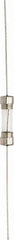 Ferraz Shawmut - 250 VAC, 0.1 Amp, Time Delay Miniature Glass Fuse - Surface Mount Mount, 20mm OAL, 5mm Diam - USA Tool & Supply