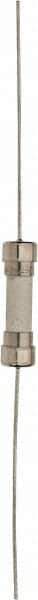 Ferraz Shawmut - 250 VAC, 0.2 Amp, Fast-Acting Miniature Ceramic Fuse - Surface Mount Mount, 20mm OAL, 5mm Diam - USA Tool & Supply