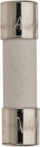 Ferraz Shawmut - 250 VAC, 0.8 Amp, Time Delay Miniature Ceramic Fuse - Clip Mount, 20mm OAL, 5mm Diam - USA Tool & Supply