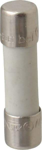 Ferraz Shawmut - 250 VAC, 1 Amp, Time Delay Miniature Ceramic Fuse - Clip Mount, 20mm OAL, 5mm Diam - USA Tool & Supply