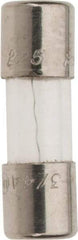 Ferraz Shawmut - 140 VDC, 350 VAC, 0.75 Amp, Fast-Acting Miniature Glass Fuse - Clip Mount, 15mm OAL, 10 at 125 V kA Rating, 5mm Diam - USA Tool & Supply