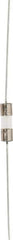 Ferraz Shawmut - 140 VDC, 350 VAC, 0.25 Amp, Fast-Acting Miniature Glass Fuse - Surface Mount Mount, 15mm OAL, 10 at 125 V kA Rating, 5mm Diam - USA Tool & Supply
