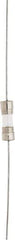 Ferraz Shawmut - 140 VDC, 350 VAC, 0.75 Amp, Fast-Acting Miniature Glass Fuse - Surface Mount Mount, 15mm OAL, 10 at 125 V kA Rating, 5mm Diam - USA Tool & Supply