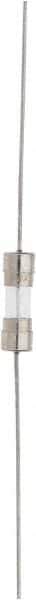 Ferraz Shawmut - 350 VAC, 0.8 Amp, Time Delay Miniature Glass Fuse - Surface Mount Mount, 15mm OAL, 10 at 125 V kA Rating, 5mm Diam - USA Tool & Supply