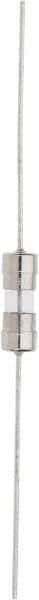 Ferraz Shawmut - 350 VAC, 1.25 Amp, Time Delay Miniature Glass Fuse - Surface Mount Mount, 15mm OAL, 10 at 125 V kA Rating, 5mm Diam - USA Tool & Supply