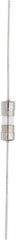 Ferraz Shawmut - 350 VAC, 1.25 Amp, Time Delay Miniature Glass Fuse - Surface Mount Mount, 15mm OAL, 10 at 125 V kA Rating, 5mm Diam - USA Tool & Supply