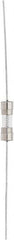 Ferraz Shawmut - 350 VAC, 6 Amp, Time Delay Miniature Glass Fuse - Surface Mount Mount, 15mm OAL, 10 at 125 V kA Rating, 5mm Diam - USA Tool & Supply
