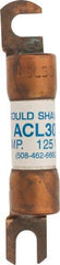 Ferraz Shawmut - 30 Amp General Purpose Round Forklift & Truck Fuse - 125VAC, 125VDC, 3.07" Long x 0.5" Wide, Bussman ACL30, Ferraz Shawmut ACL30 - USA Tool & Supply