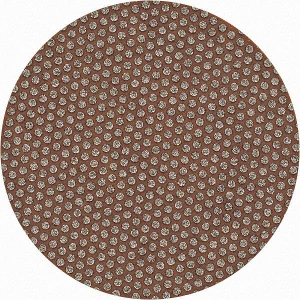 3M - 3" Diam, 60 Grit, Diamond Hook & Loop Disc - Medium Grade, Coated, Cloth Backing, Series 6002J - USA Tool & Supply