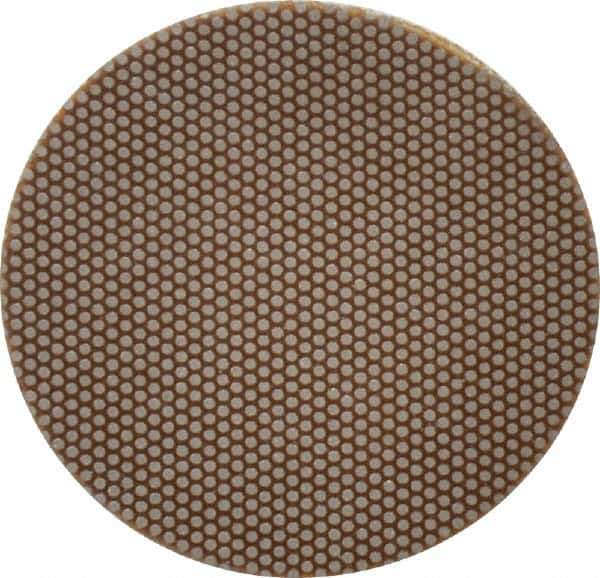3M - 1-1/2" Diam, 800 Grit, Diamond Hook & Loop Disc - Super Fine Grade, Coated, Cloth Backing, Series 6002J - USA Tool & Supply