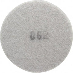 3M - 3" Diam, 800 Grit, Diamond Hook & Loop Disc - Super Fine Grade, Coated, Cloth Backing, Series 6002J - USA Tool & Supply