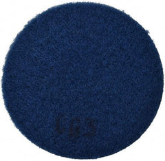 3M - 3" Diam, 1,800 Grit, Diamond Hook & Loop Disc - Ultra Fine Grade, Coated, Cloth Backing, Series 6002J - USA Tool & Supply
