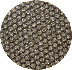 3M - 1-1/2" Disc Diam, 60 Grit, Diamond Quick Change Disc - Type R Attaching System, Coated, Green, Medium Grade, 30,000 RPM, 6234J Series - USA Tool & Supply
