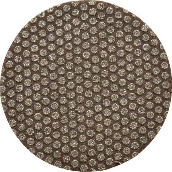 3M - 2" Disc Diam, 60 Grit, Diamond Quick Change Disc - Type R Attaching System, Coated, Green, Medium Grade, 25,000 RPM, 6234J Series - USA Tool & Supply