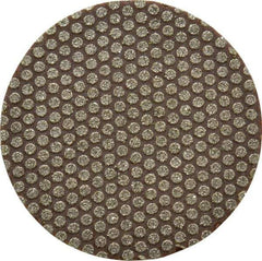 3M - 2" Disc Diam, 60 Grit, Diamond Quick Change Disc - Type R Attaching System, Coated, Green, Medium Grade, 25,000 RPM, 6234J Series - USA Tool & Supply