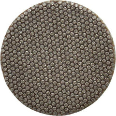 3M - 1" Disc Diam, 120 Grit, Diamond Quick Change Disc - Type R Attaching System, Coated, Black, Fine Grade, 30,000 RPM, 6234J Series - USA Tool & Supply