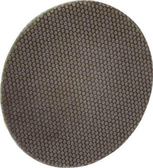 3M - 1-1/2" Disc Diam, 400 Grit, Diamond Quick Change Disc - Type R Attaching System, Coated, Yellow, Super Fine Grade, 30,000 RPM, 6234J Series - USA Tool & Supply