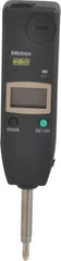 Mitutoyo - 0 to 25.4mm Range, 0.01mm Graduation, Electronic Drop Indicator - Accurate to 0.02mm, Metric System, LCD Display - USA Tool & Supply