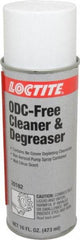 Loctite - 16 oz Can Cleaner/Degreaser - Liquid, Hydrocarbon-Based, Unscented - USA Tool & Supply