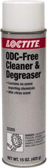 Loctite - 15 oz Aerosol Cleaner/Degreaser - Aerosol, Hydrocarbon-Based, Unscented - USA Tool & Supply