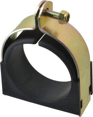 ZSI - 3" Pipe, Tube Clamp with Cushion - Dichromate - USA Tool & Supply