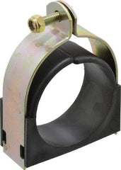 ZSI - 3-1/8" Pipe, Tube Clamp with Cushion - Dichromate - USA Tool & Supply