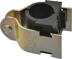 ZSI - 3/4" Pipe," Pipe Clamp with Cushion - Dichromate - USA Tool & Supply