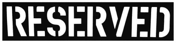 C.H. Hanson - Facility Stencils Type: Message Only Message Type: Parking Lot - USA Tool & Supply