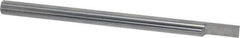 Accupro - 1/4 Inch Diameter, 4 Inch Overall Length, 3/8 Inch Split Length, Solid Carbide, Squared Split End Carbide Blank - Single End - USA Tool & Supply