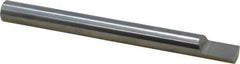 Accupro - 3/8 Inch Diameter, 4 Inch Overall Length, 1/2 Inch Split Length, Solid Carbide, Squared Split End Carbide Blank - Single End - USA Tool & Supply