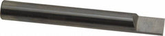 Accupro - 1/2 Inch Diameter, 4 Inch Overall Length, 5/8 Inch Split Length, Solid Carbide, Squared Split End Carbide Blank - Single End - USA Tool & Supply