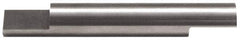 Accupro - 5/16 Inch Diameter, 2-1/2 Inch Overall Length, 1/2 Inch Split Length, Solid Carbide, Squared Split End Carbide Blank - Double End - USA Tool & Supply