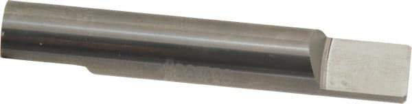 Accupro - 1/2 Inch Diameter, 3 Inch Overall Length, 5/8 Inch Split Length, Solid Carbide, Squared Split End Carbide Blank - Double End - USA Tool & Supply