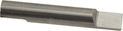 Accupro - 1/2 Inch Diameter, 3 Inch Overall Length, 5/8 Inch Split Length, Solid Carbide, Squared Split End Carbide Blank - Double End - USA Tool & Supply