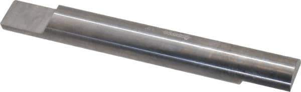 Accupro - 1/2 Inch Diameter, 4 Inch Overall Length, 5/8 Inch Split Length, Solid Carbide, Squared Split End Carbide Blank - Double End - USA Tool & Supply