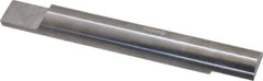 Accupro - 1/2 Inch Diameter, 4 Inch Overall Length, 5/8 Inch Split Length, Solid Carbide, Squared Split End Carbide Blank - Double End - USA Tool & Supply