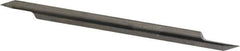Accupro - 3/16 Inch Diameter, 3 Inch Overall Length, 3/8 Inch Split Length, Solid Carbide, Conical Point Split End Carbide Blank - Single End, 60° Point - USA Tool & Supply