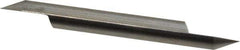 Accupro - 1/4 Inch Diameter, 2-1/2 Inch Overall Length, 3/8 Inch Split Length, Solid Carbide, Conical Point Split End Carbide Blank - Single End, 60° Point - USA Tool & Supply