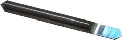 Accupro - 3/16 Inch Diameter, 2 Inch Overall Length, 3/8 Inch Split Length, Solid Carbide, Conical Point Split End Carbide Blank - Single End, 90° Point - USA Tool & Supply