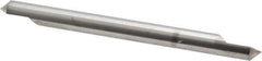 Accupro - 5/16 Inch Diameter, 4 Inch Overall Length, 1/2 Inch Split Length, Solid Carbide, Conical Point Split End Carbide Blank - Single End, 90° Point - USA Tool & Supply