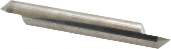 Accupro - 1/2 Inch Diameter, 4 Inch Overall Length, 5/8 Inch Split Length, Solid Carbide, Conical Point Split End Carbide Blank - Single End, 90° Point - USA Tool & Supply